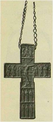 Крест очень близок к суздальским резным крестам XV — XVI века.
